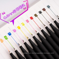 24 Colors und Staly Multicolor -Marker 0,4 mm Fine Tipp Detail Fläche Fineliner Multi -Color -Stift für Studenten